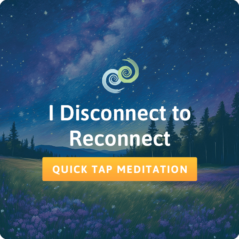 I Disconnect to Reconnect